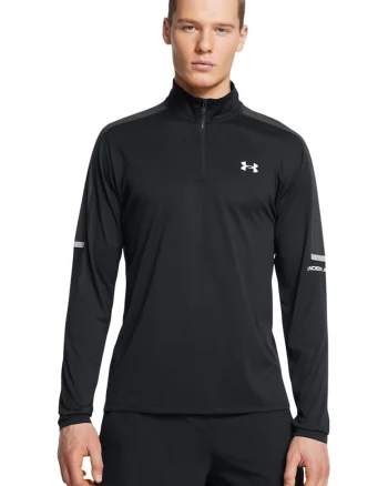 Bluza cu fenta cu fermoar pentru fitness Core+ Tech, Alb/Negru