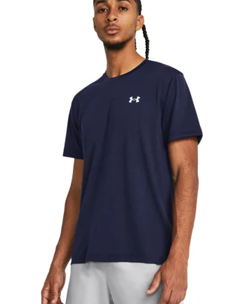 Tricou pentru alergare Launch, Bleumarin