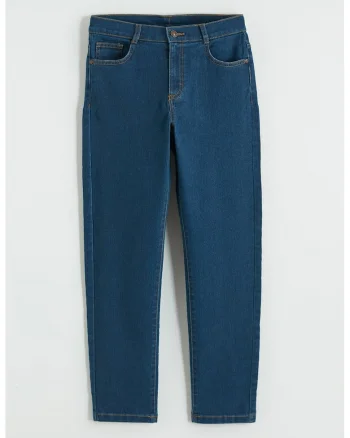 Blugi slim fit, Albastru inchis