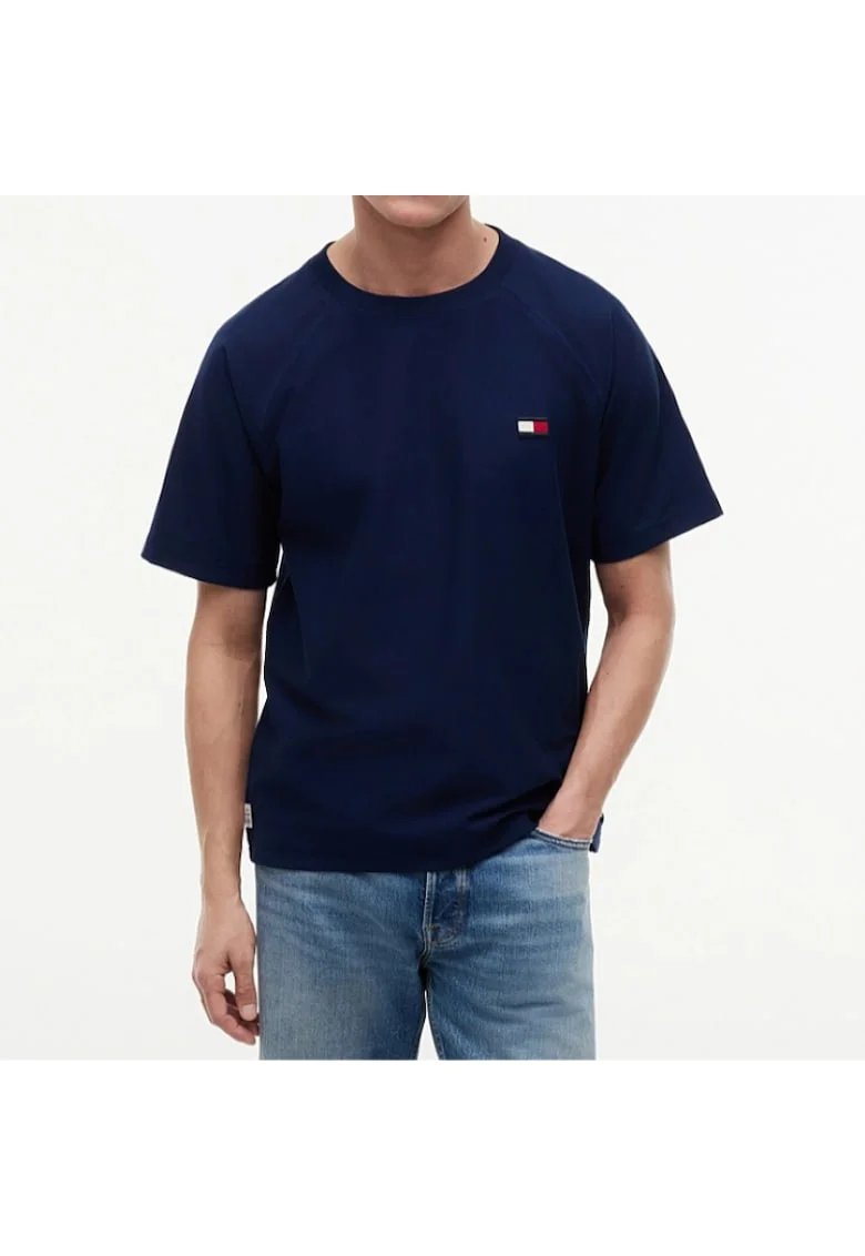 Tricou  TOMMY FLAG ELEVATED TEE-MW0MW42396-DCC