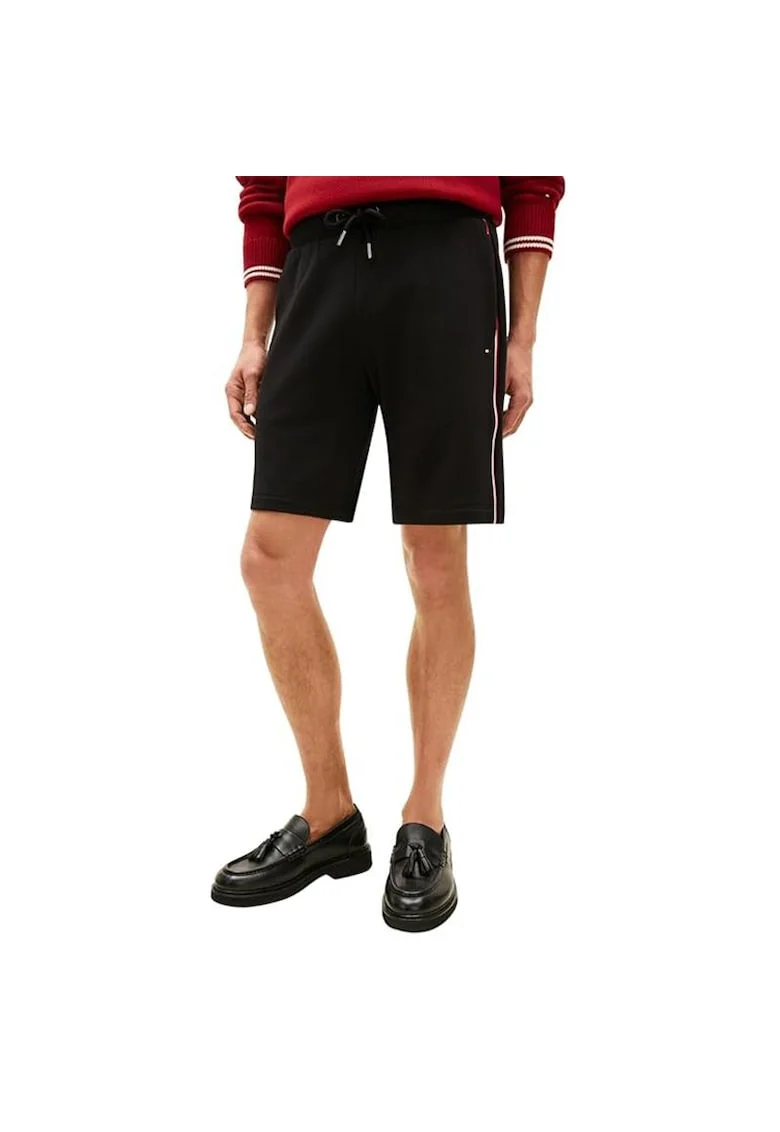 Sort  GLOBAL STRIPE SWEATSHORT-MW0MW42883-BDS