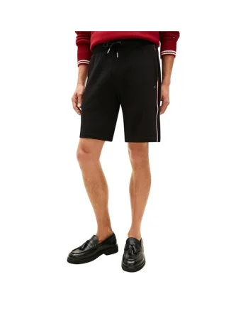 Sort  GLOBAL STRIPE SWEATSHORT-MW0MW42883-BDS