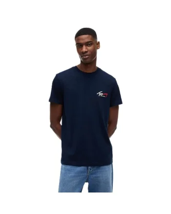 Tricou  TJM SLIM SIGN CHEST SS TEE EXT-DM0DM22538-C1G