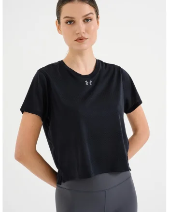 Tricou lejer pentru alergare Velociti, Negru