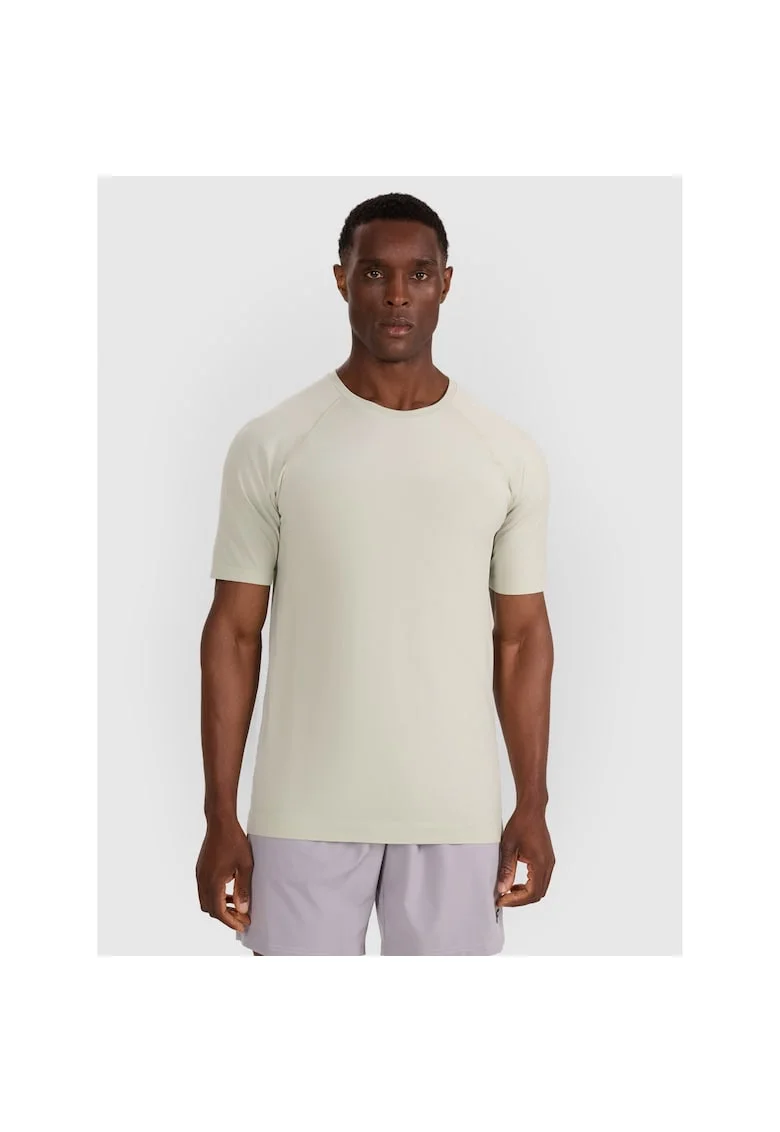 Tricou barbati  antrenament, Alb