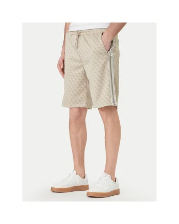 Pantaloni scurți sport pentru bărbați, Bej