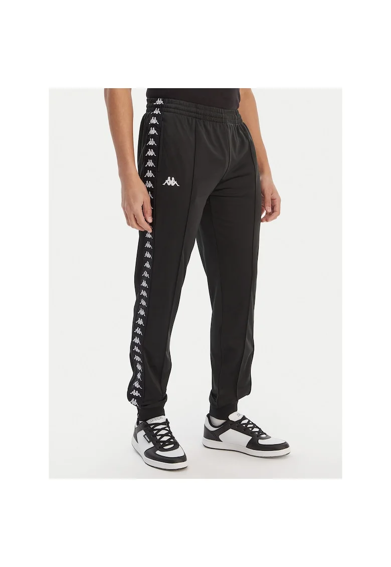 Pantaloni de trening barbati,  Poliester, Negrudwqf, Negru