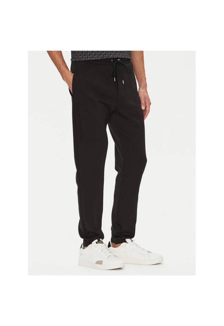 Pantaloni sport barbati,  negrudwqfwqdqfwqd, Negru