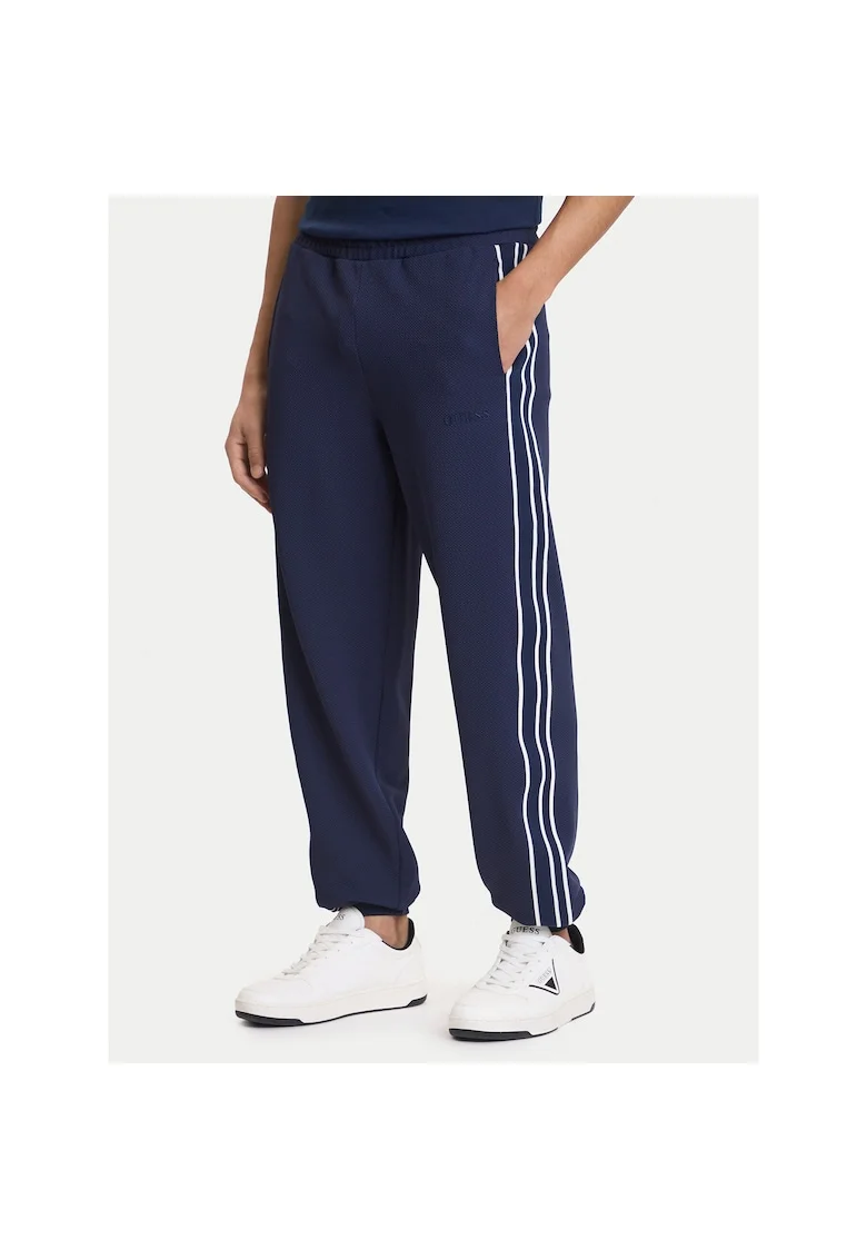 Pantaloni sport barbati,  bleumarin, poliesterdwqfwq, Bleumarin
