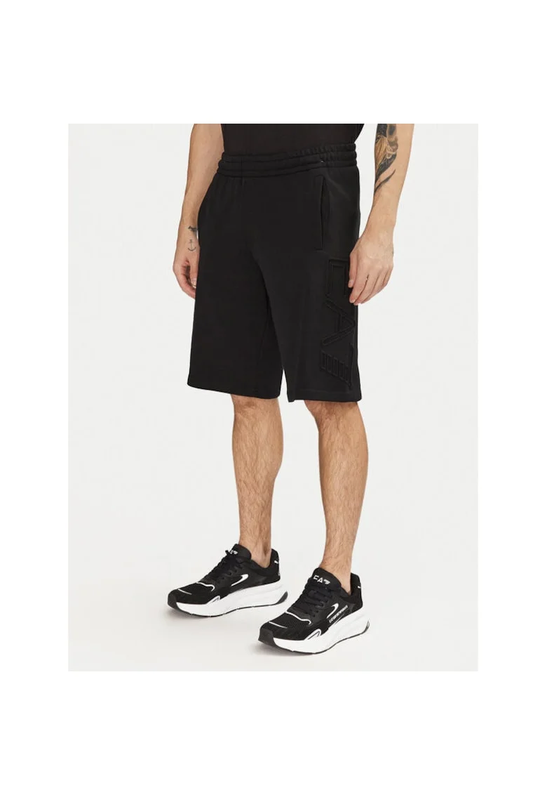 Pantaloni scurti sport barbati  Emporio Armani, negrufewqg, Negru