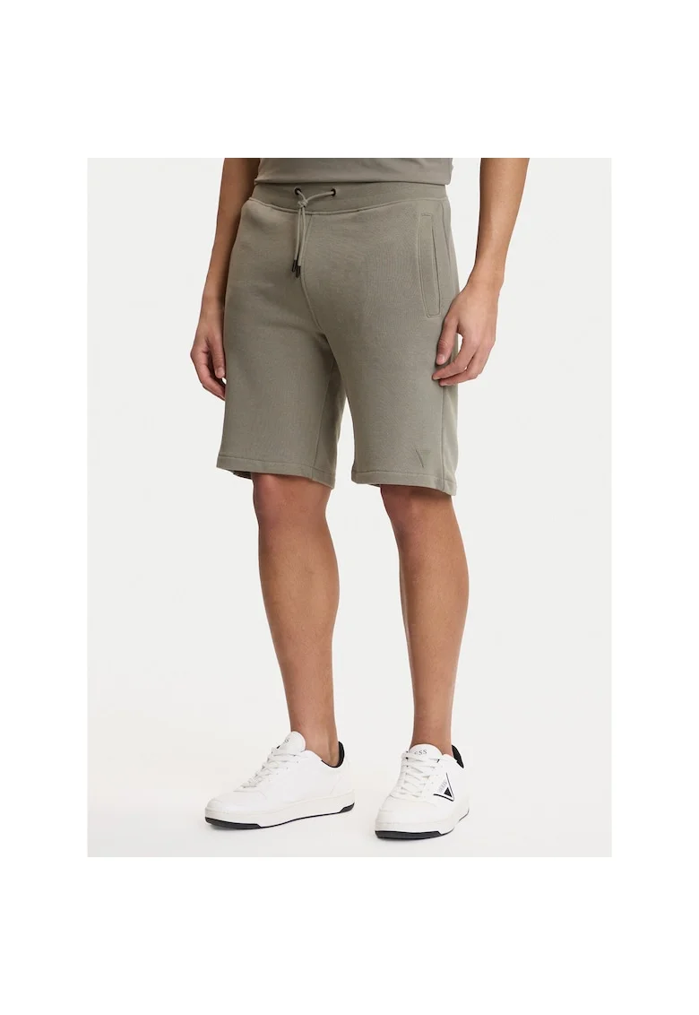 Pantaloni sport barbati,  bumbac, verde, 85% bumbac, dwqf5% poliester, Verde
