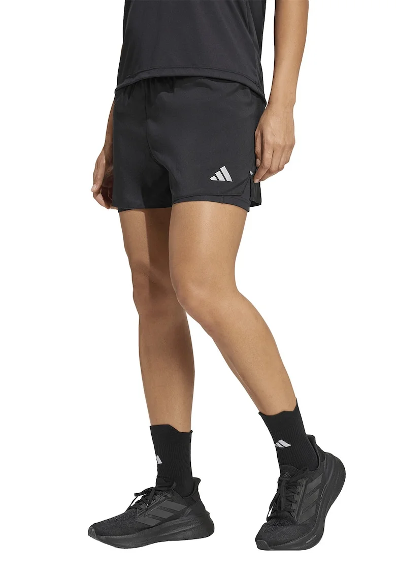 Pantaloni scurti pentru alergare Essential, Negru