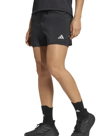Pantaloni scurti pentru alergare Essential, Negru