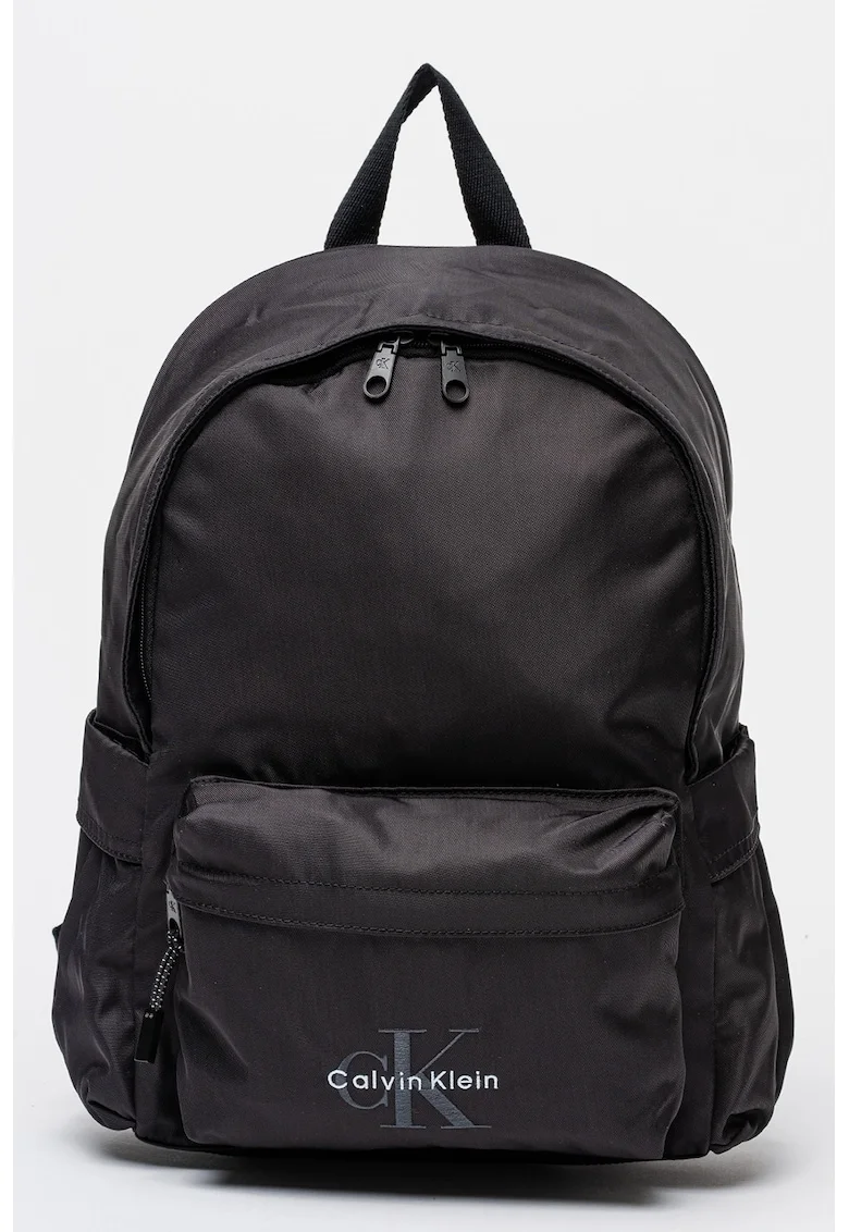 Rucsac cu buzunare exterioare, Negru