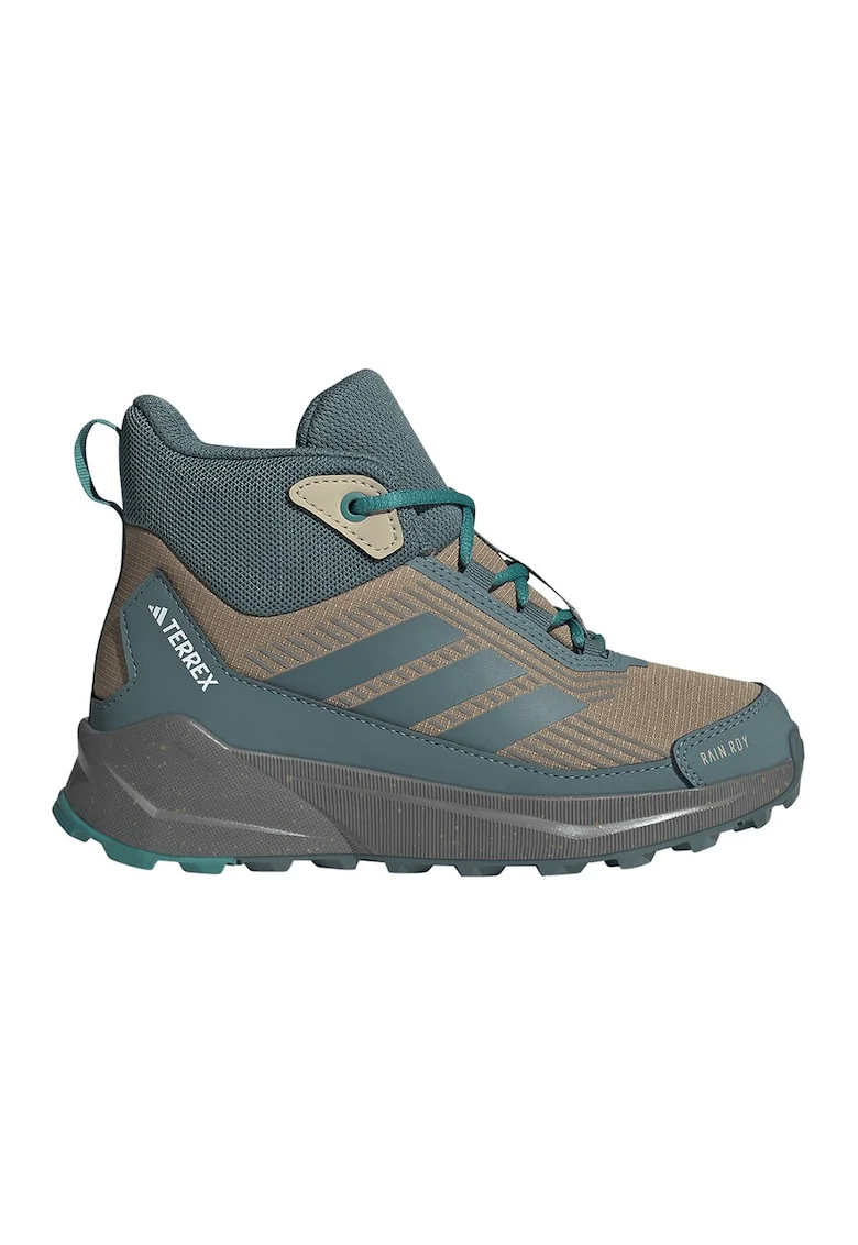 Pantofi mid-cut Terrex Trailmaker 2, pentru drumetii, Maro camel/Verde aquamarin