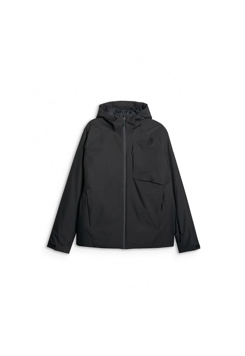 Geaca ski barbati,  poliester, neagra
