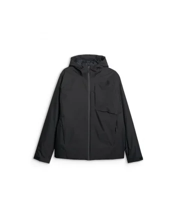 Geaca ski barbati,  poliester, neagra