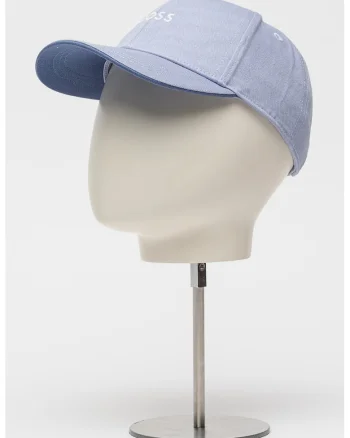 Sapca baseball ajustabila cu logo, Alb/Albastru azur
