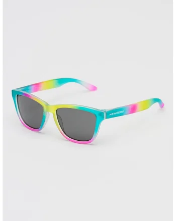 Ochelari de soare patrati cu lentile uni, Multicolor