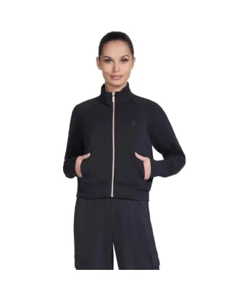 Bluza sport,  Skechluxe Elevate, neagra, material usor