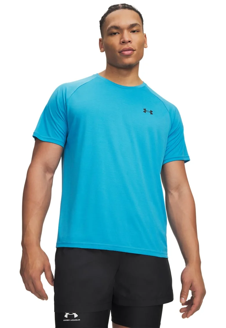 Tricou pentru antrenament Velocity 2.0, Albastru deschis neon