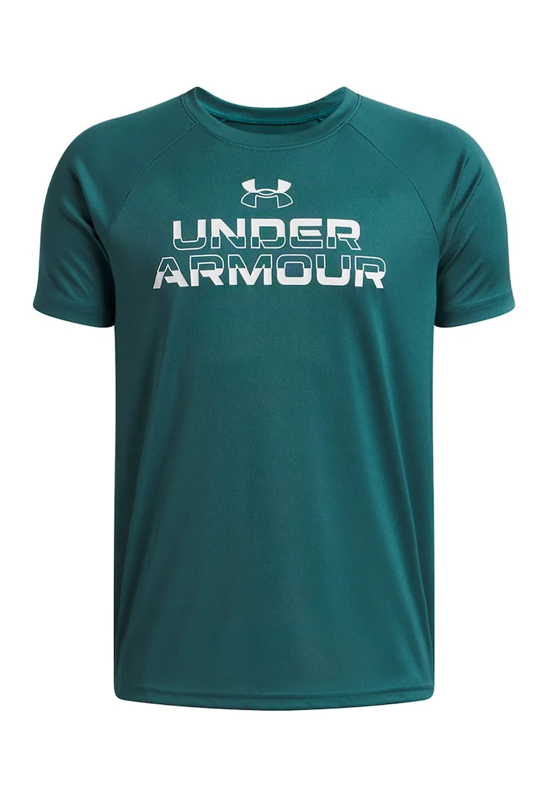 Trening cu logo pentru antrenament, Alb/Verde smarald