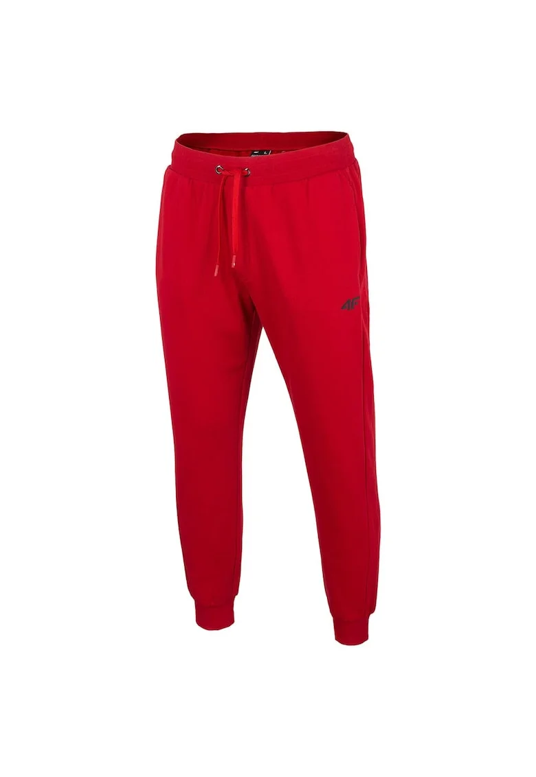 Pantaloni de trening pentru barbati,  H4Z22-SPMD350, poliester/bumbac, rosu