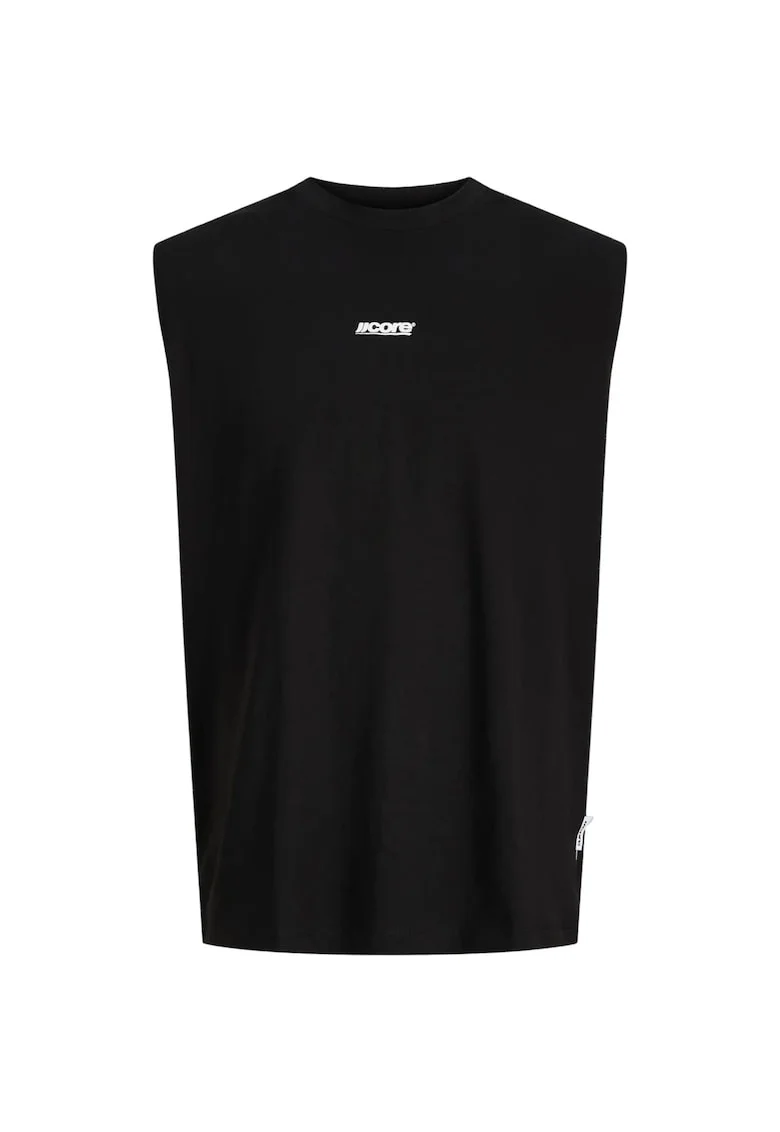 Maiou JACK &JONES Club Print Sl 59947, Negru