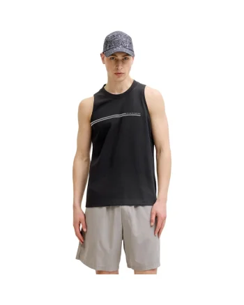 Maiou JACK &JONES Fusion Chest Brand 59932, Negru