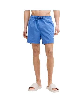 Short JACK &JONES Maui Tropic Solid SN 59892, Albastru