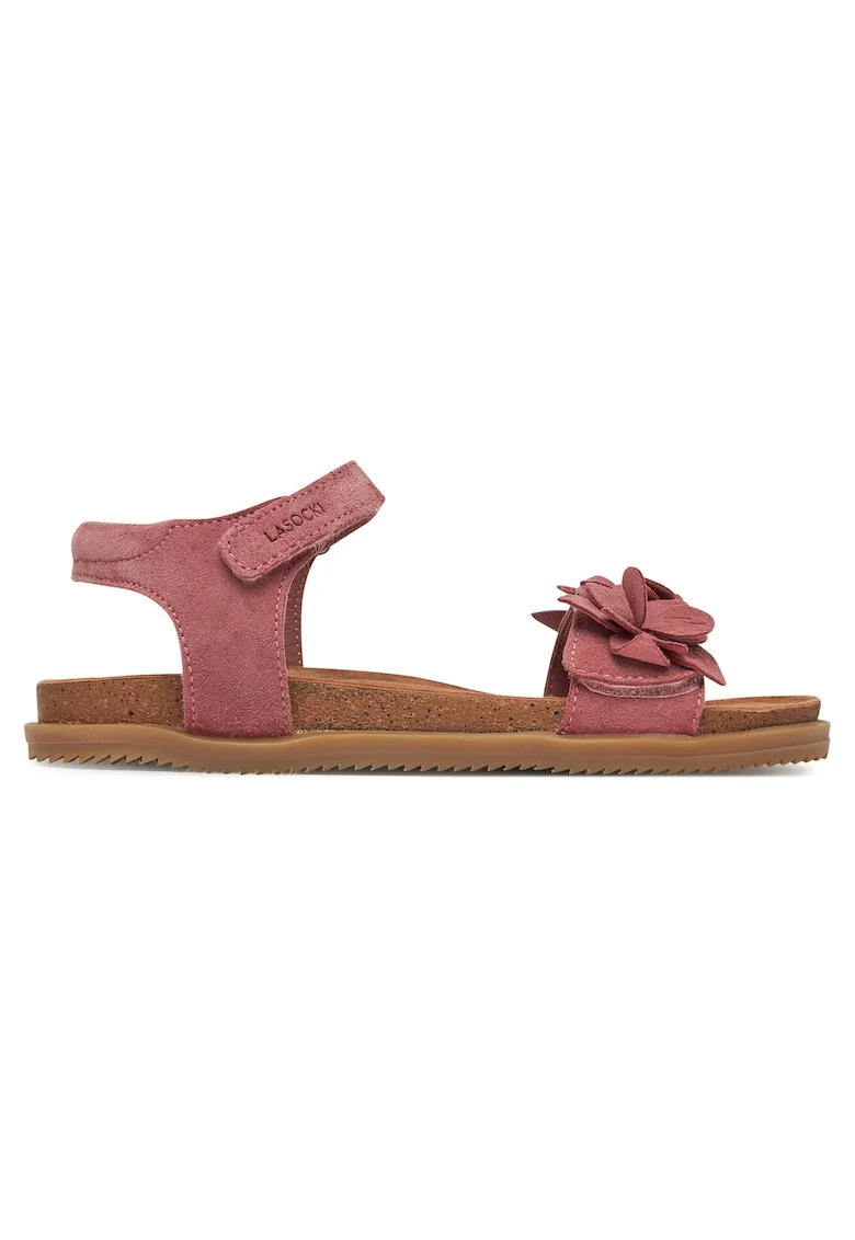 Sandale copii,  piele naturala, Roz