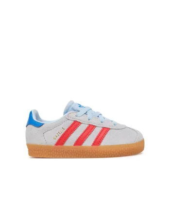 Pantofi sport copii,  albastru piele naturala, sistem inchidere Velcro, Albastru