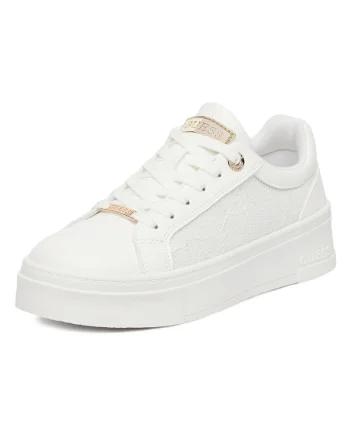 Pantofi sport copii,  alb, piele ecologica, Alb