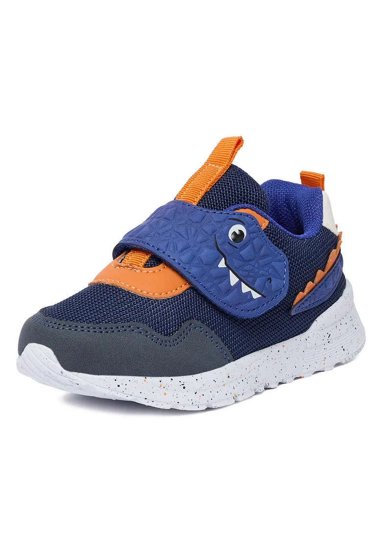 Pantofi sport copii,  albastru, material textil, Albastru