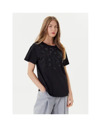 Tricou sport dama,  bumbac 100%, negru, Negru