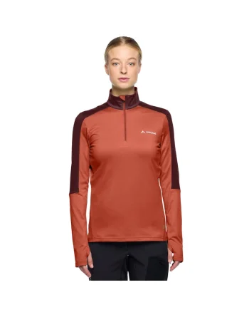 Bluza pentru trekking cu guler Livigno Halfzip II