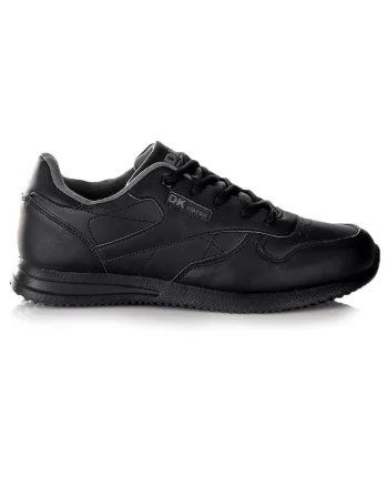 Pantofi sport barbati  alergare, negru, sintetic