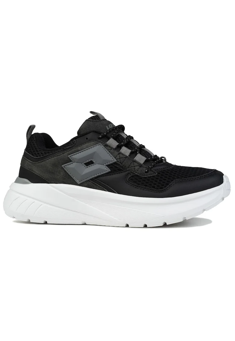 Pantofi sport barbati  GROTON, usori, confortabili, negru, sintetic,