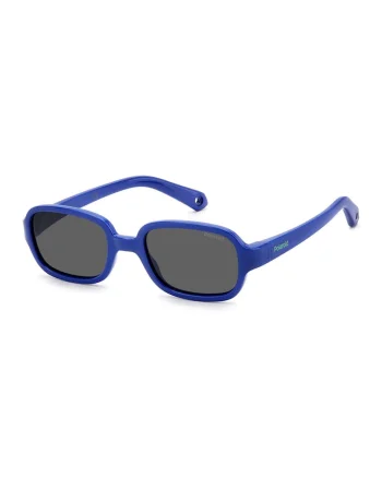 Ochelari de soare dreptunghiulari polarizati, Albastru, Bleumarin