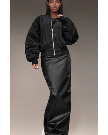 Jacheta LINEAR BREACH - J27163, Negru