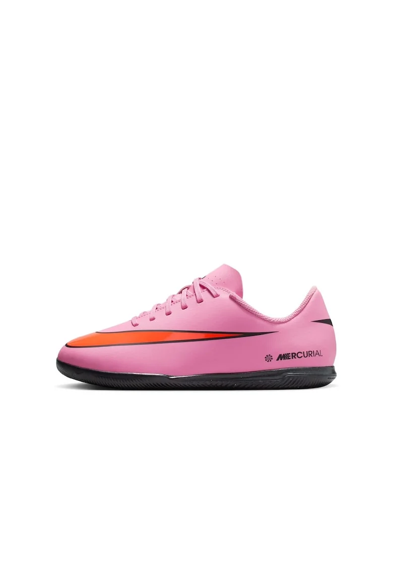 Ghete de fotbal  Jr Mercurial Vapor 16 Club, piele sintetica, pentru interior,
