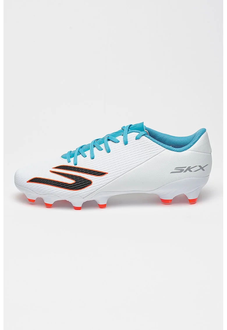 Pantofi Skx 2 Academy cu crampoane pentru fotbal, Albastru pastel/Negru stins/Alb optic