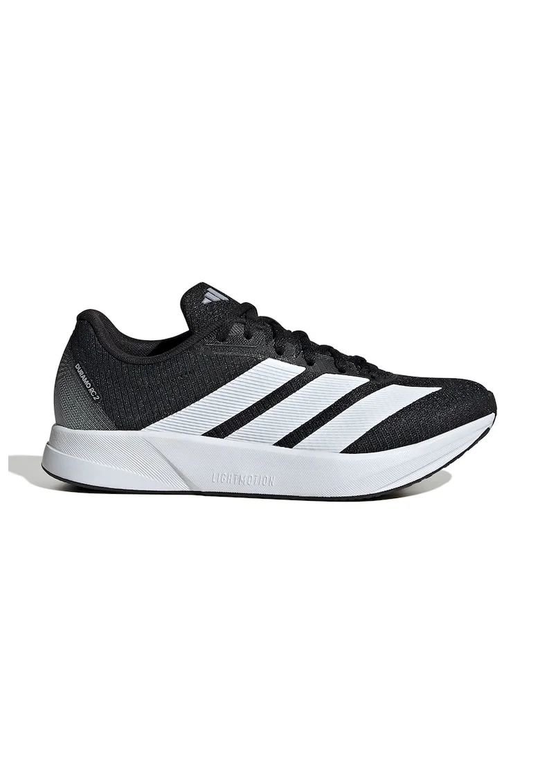 Pantofi sport Duramo RC 2 din plasa cu garnituri din material sintetic, pentru alergare, Alb/Negru