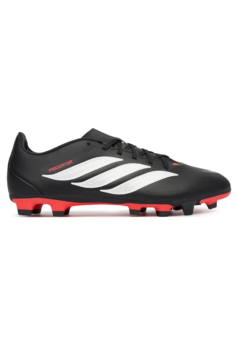 Ghete de fotbal barbat,  plastic, negru, material textil