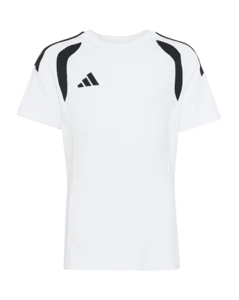 Tricou din bumbac cu logo pentru fotbal Tiro26, Negru/Alb murdar