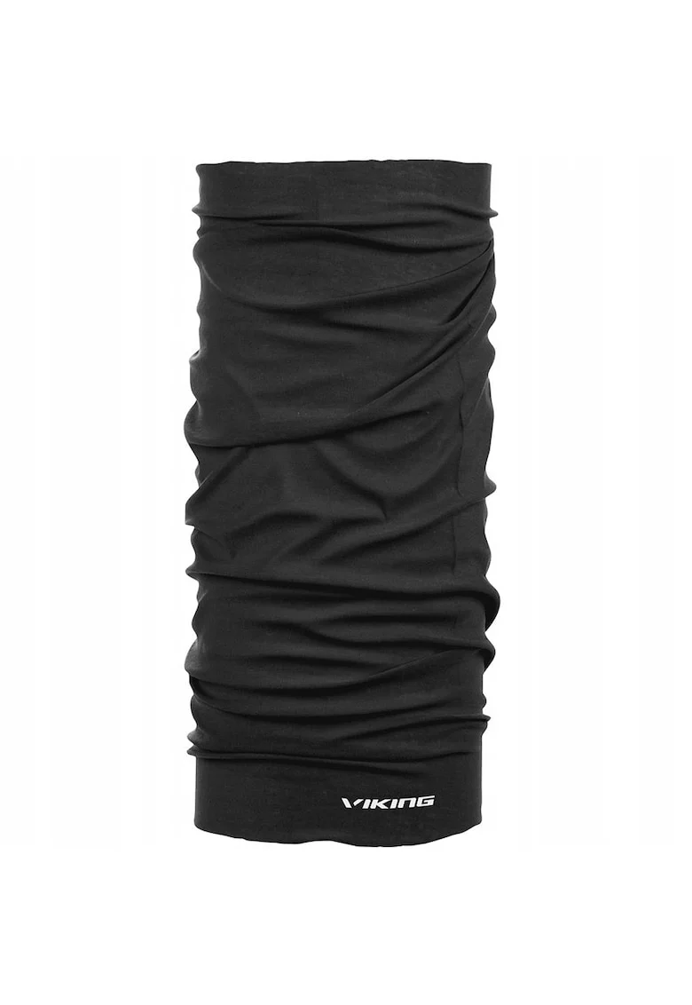 Bandana multifunctional  poliester, negru, dimensiune universala