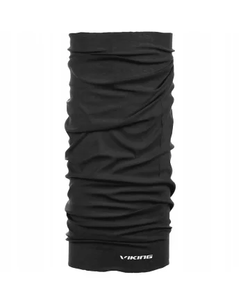 Bandana multifunctional  poliester, negru, dimensiune universala