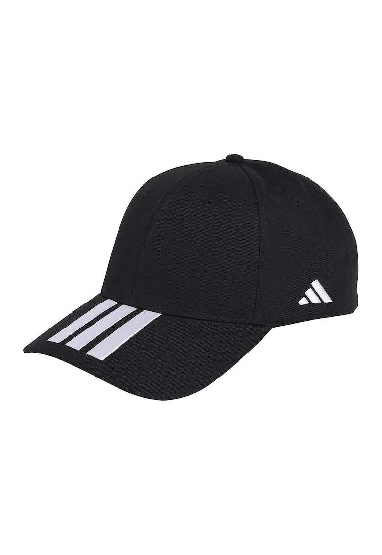 Sapca de bumbac unisex pentru fotbal Tiro, Negru/Alb optic