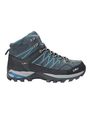 Ghete sport barbati  3Q1294765UM, Piele naturala, Gri