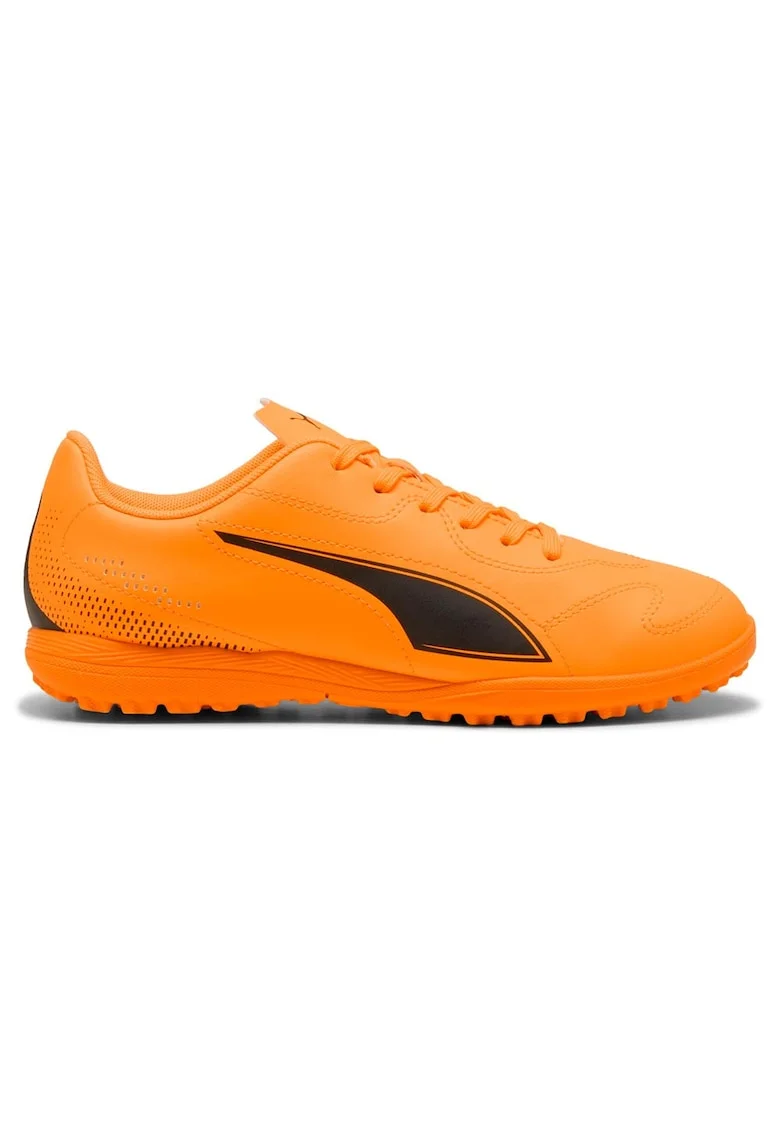Pantofi fotbal copii,  Vitoria TT, talpa din cauciuc, portocaliu, sintetic